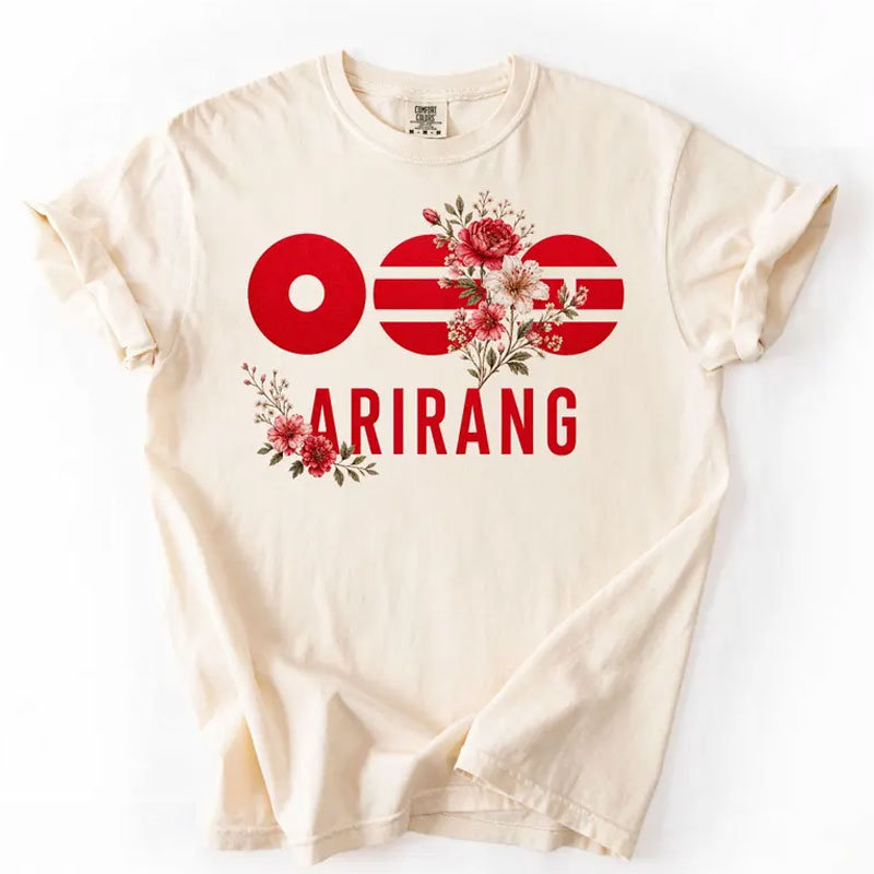 BTS World Tour Arirang Shirt – Comfort Colors K-Pop Merch Kpop Army