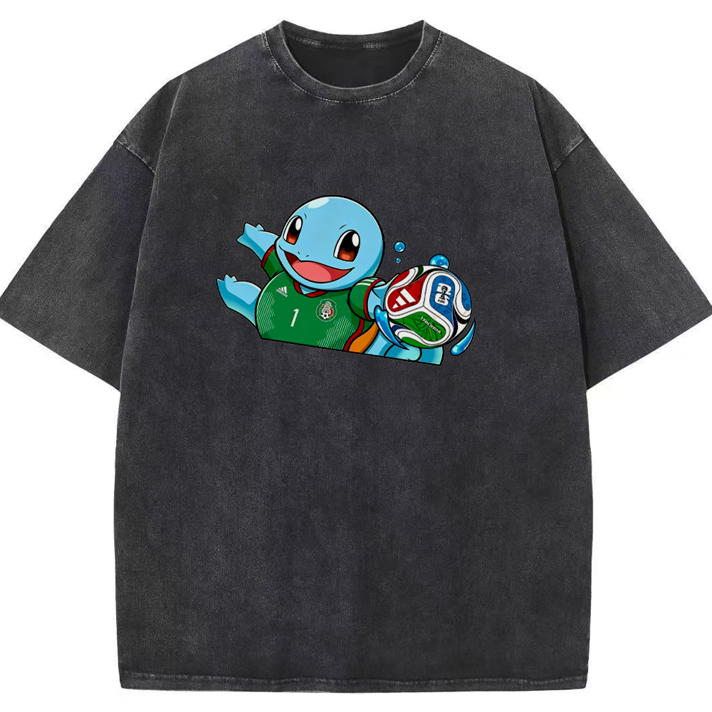2026 World Cup Pokemon Mexico Squirtle Graphic Tee