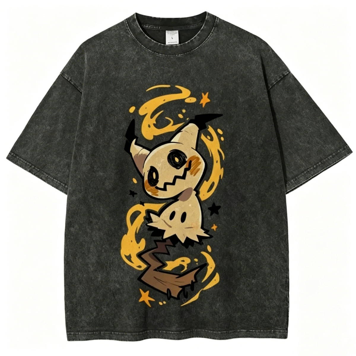 Mimikyu Unisex Vintage Washed Tee