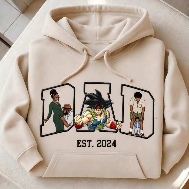 Personalized DAD Portrait Crewneck