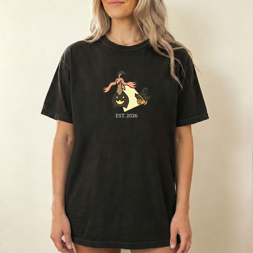 Cute Parent & Kid Gourgeist Vintage Washed T-Shirt