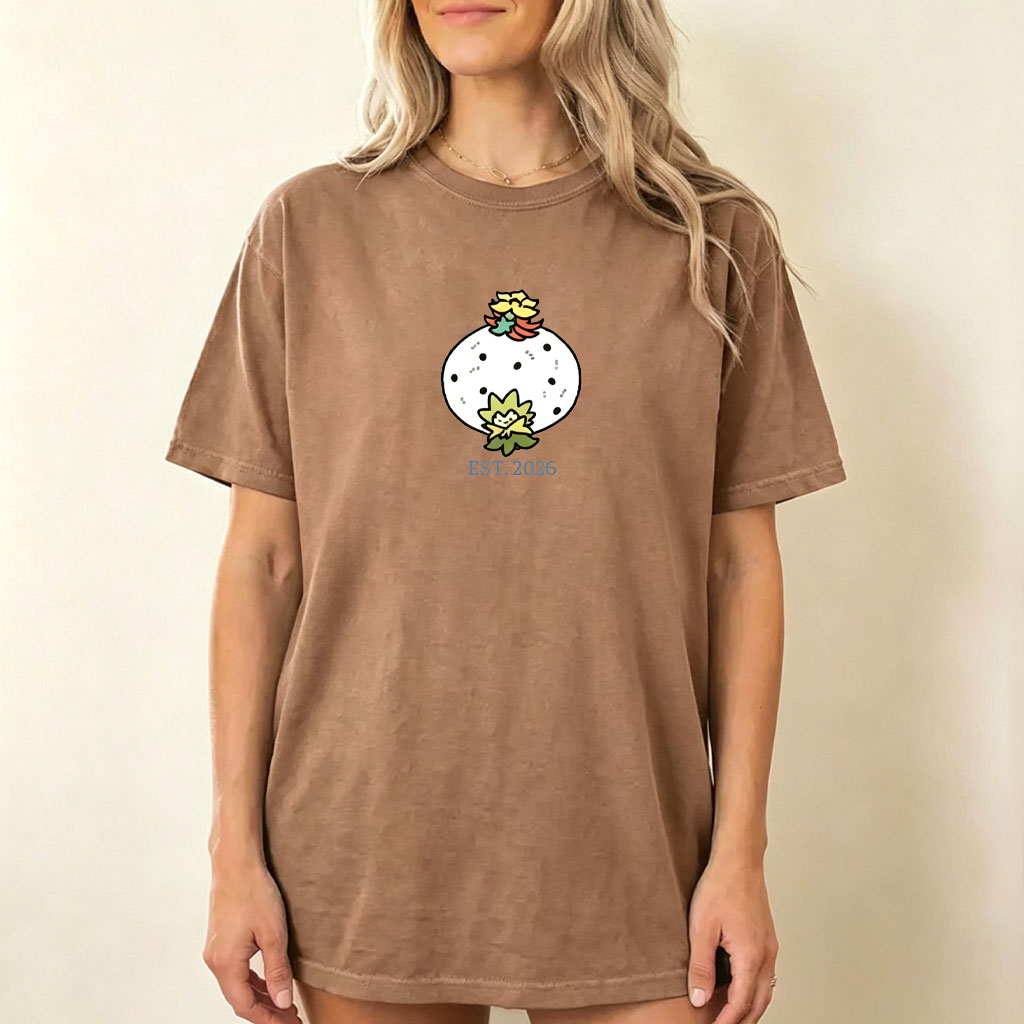 Cute Parent & Kid Lilligant Vintage Washed T-Shirt