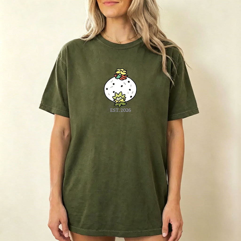 Cute Parent & Kid Lilligant Vintage Washed T-Shirt