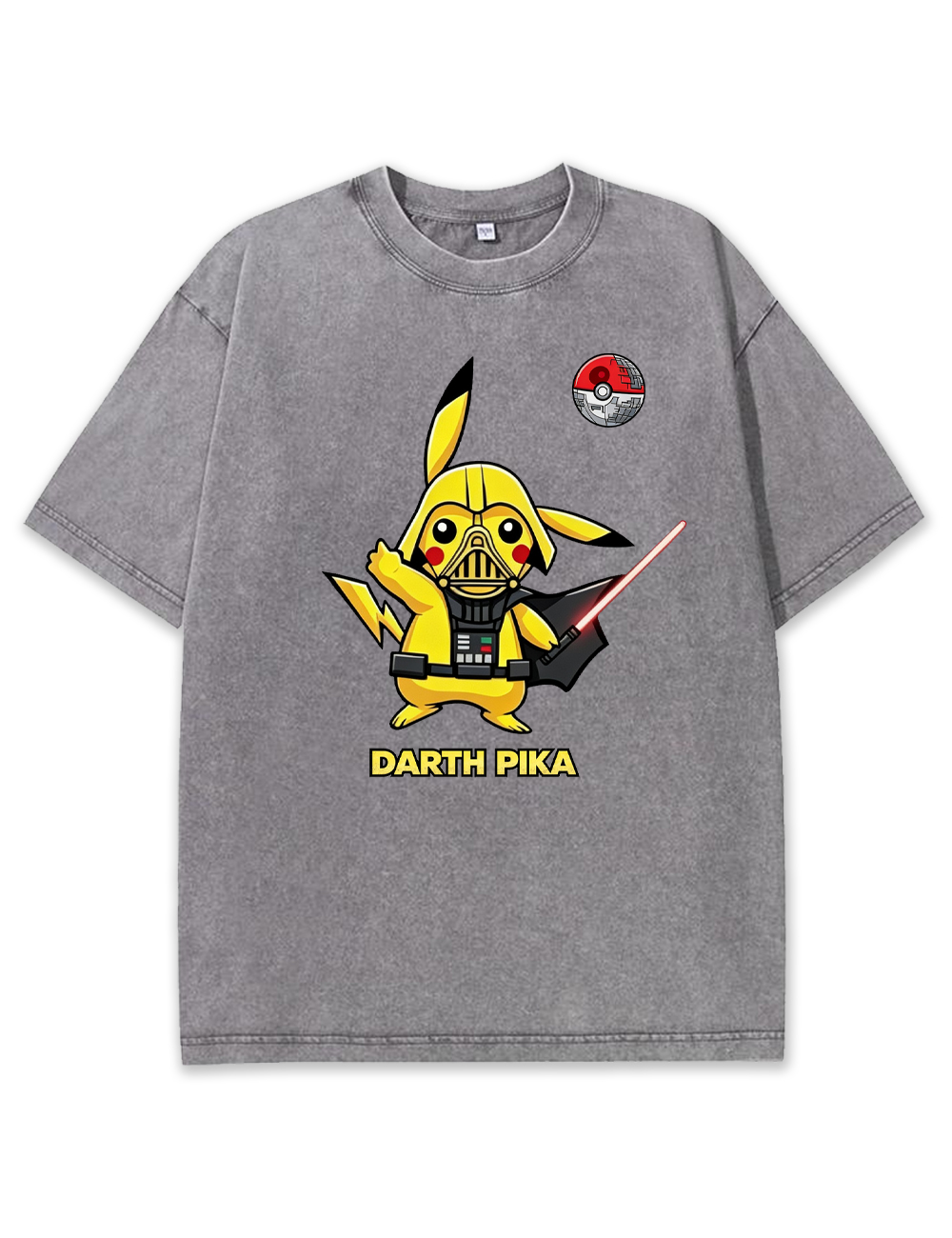 Darth Pika Star Wars Cartoon Tee | Pokemon Anime