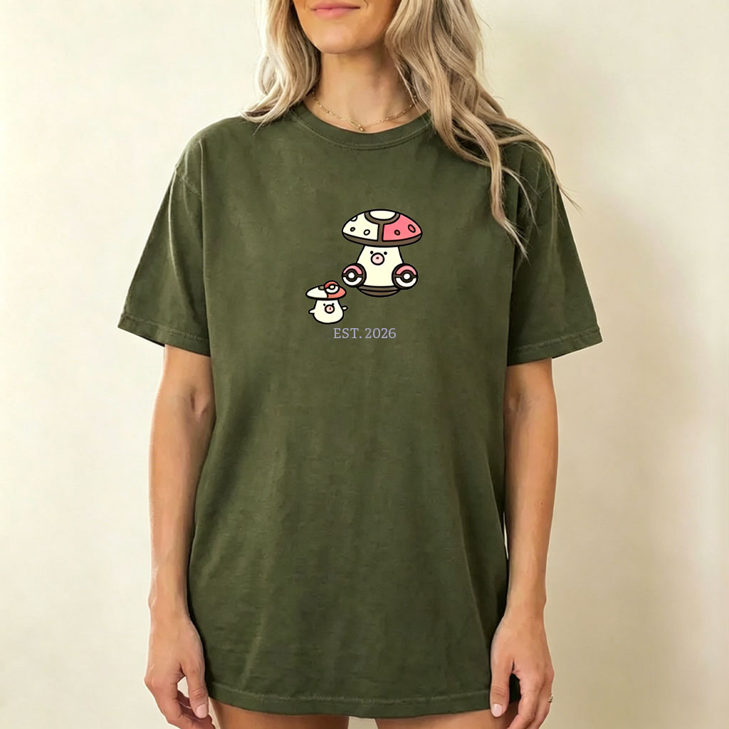 Cute Parent & Kid Amoonguss Vintage Washed T-Shirt