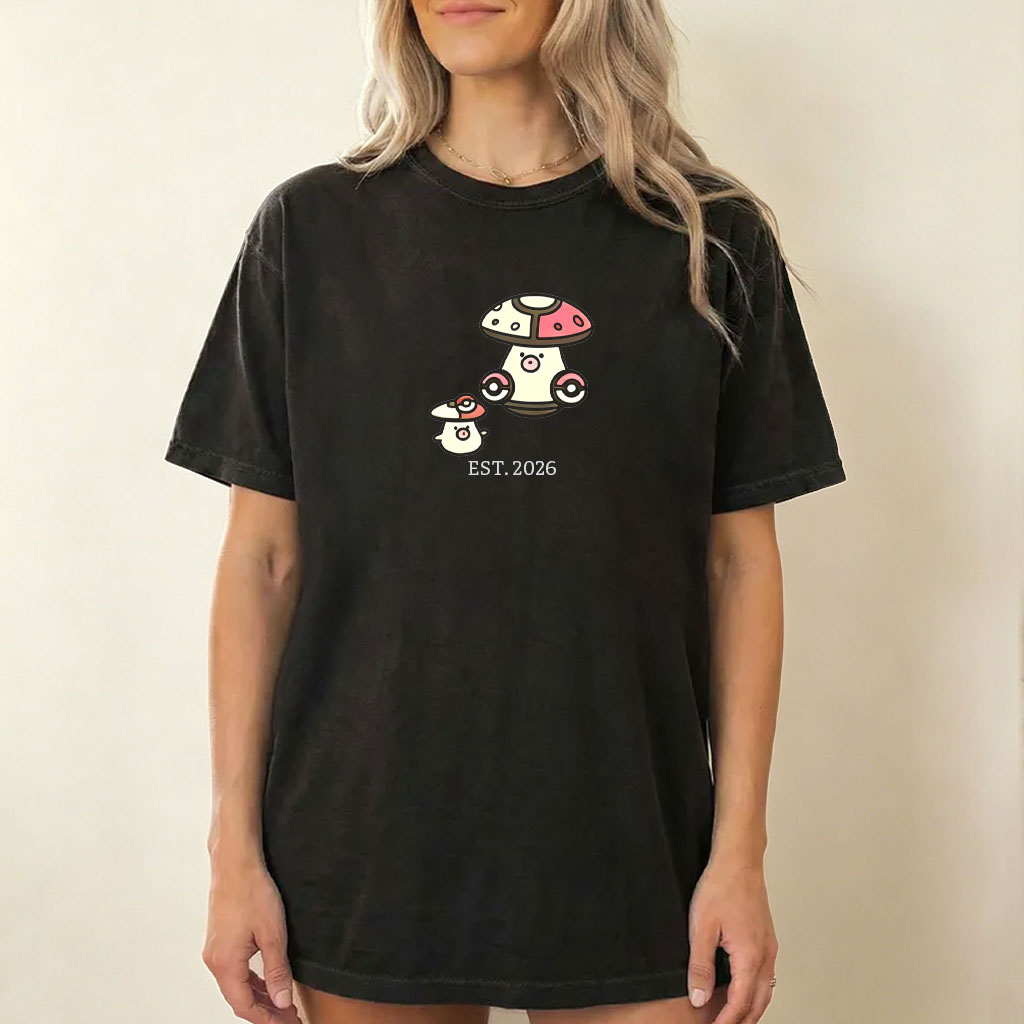 Cute Parent & Kid Amoonguss Vintage Washed T-Shirt