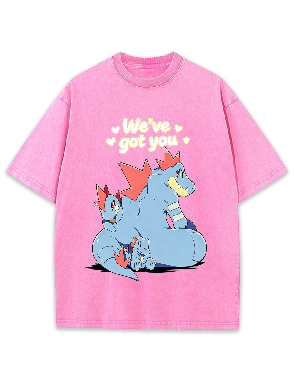 Parent & Kid Feraligatr Family Protect Vintage Washed T-Shirt