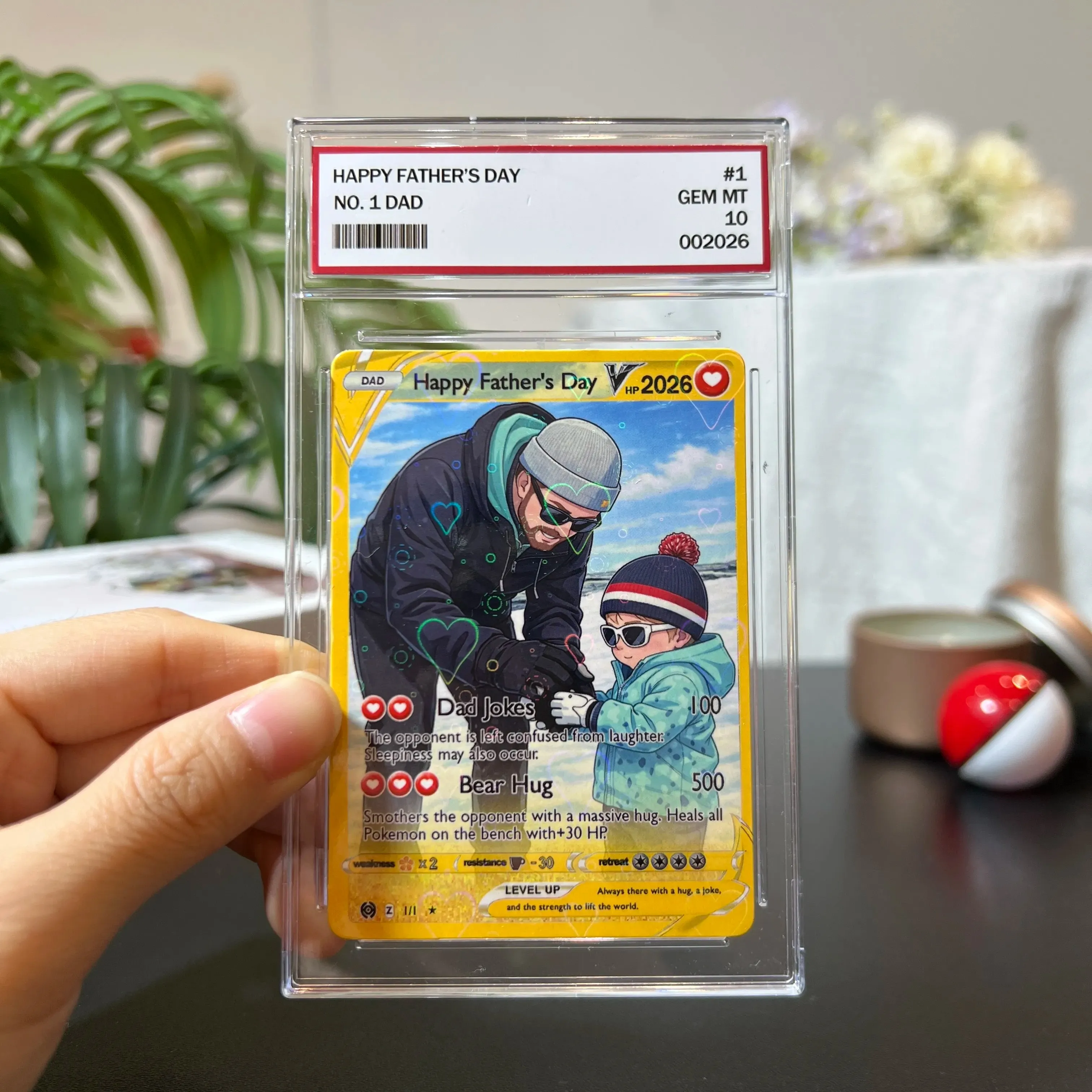 ❤️ Custom V Pokecard Photo Anime Card For Pokedad