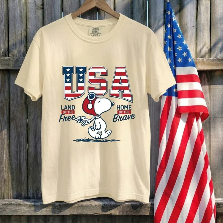 USA Land Of The Free T-Shirt