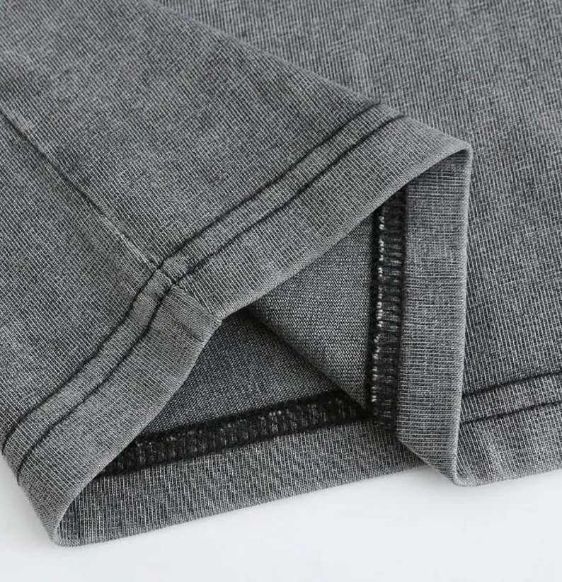 Personalized Dad Embroidered Washed Shirt