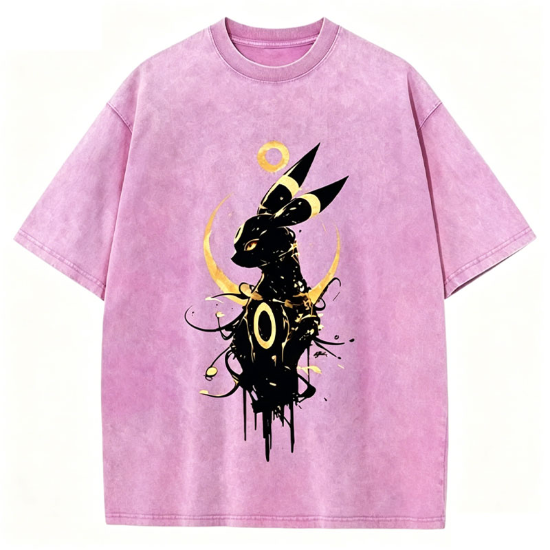 Umbreon Unisex Vintage Washed Tee