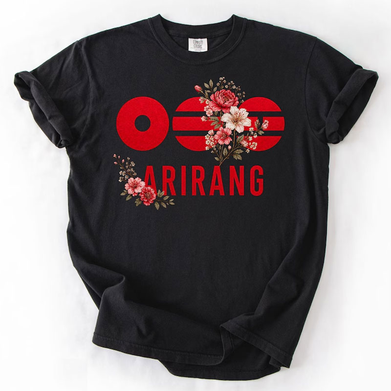 BTS World Tour Arirang Shirt – Comfort Colors K-Pop Merch Kpop Army