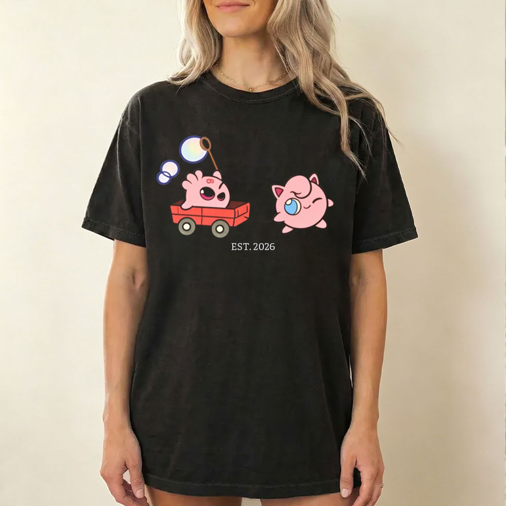 Custom EST. Year Personalized Pokémon Advanced Form DAD Vintage Washed Tee