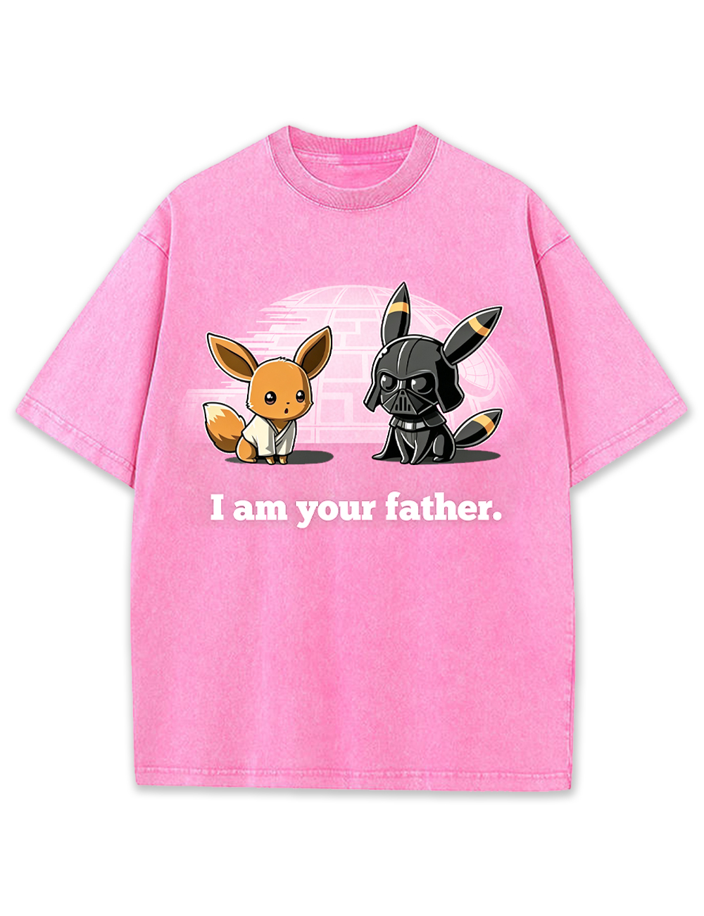 Star Wars Eevee Duo Cartoon Tee | Pokemon Anime