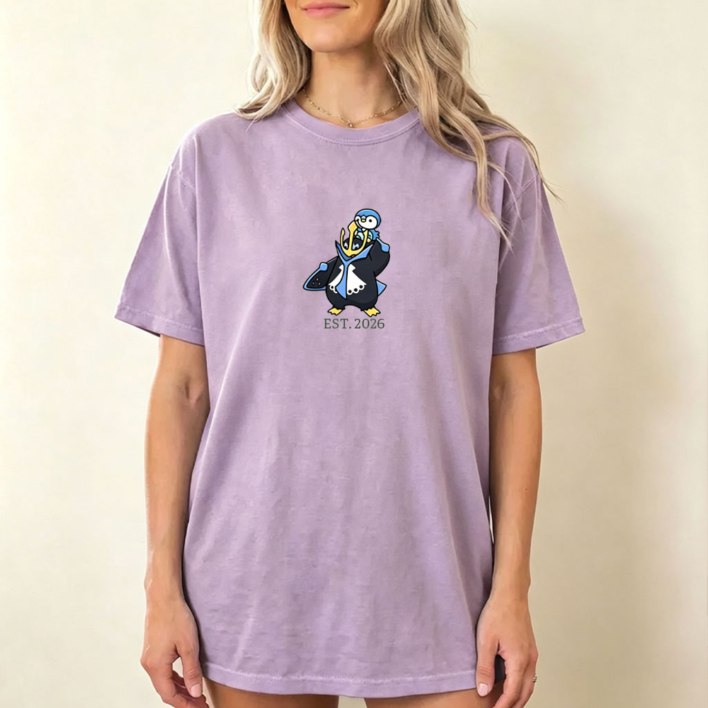 Cute Parent & Kid Empoleon Vintage Washed T-Shirt