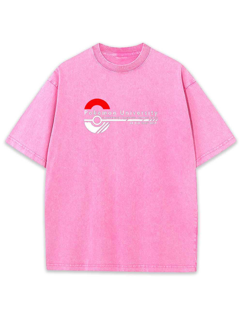 Pokemon University Logo Cartoon Tee | Pokemon Anime