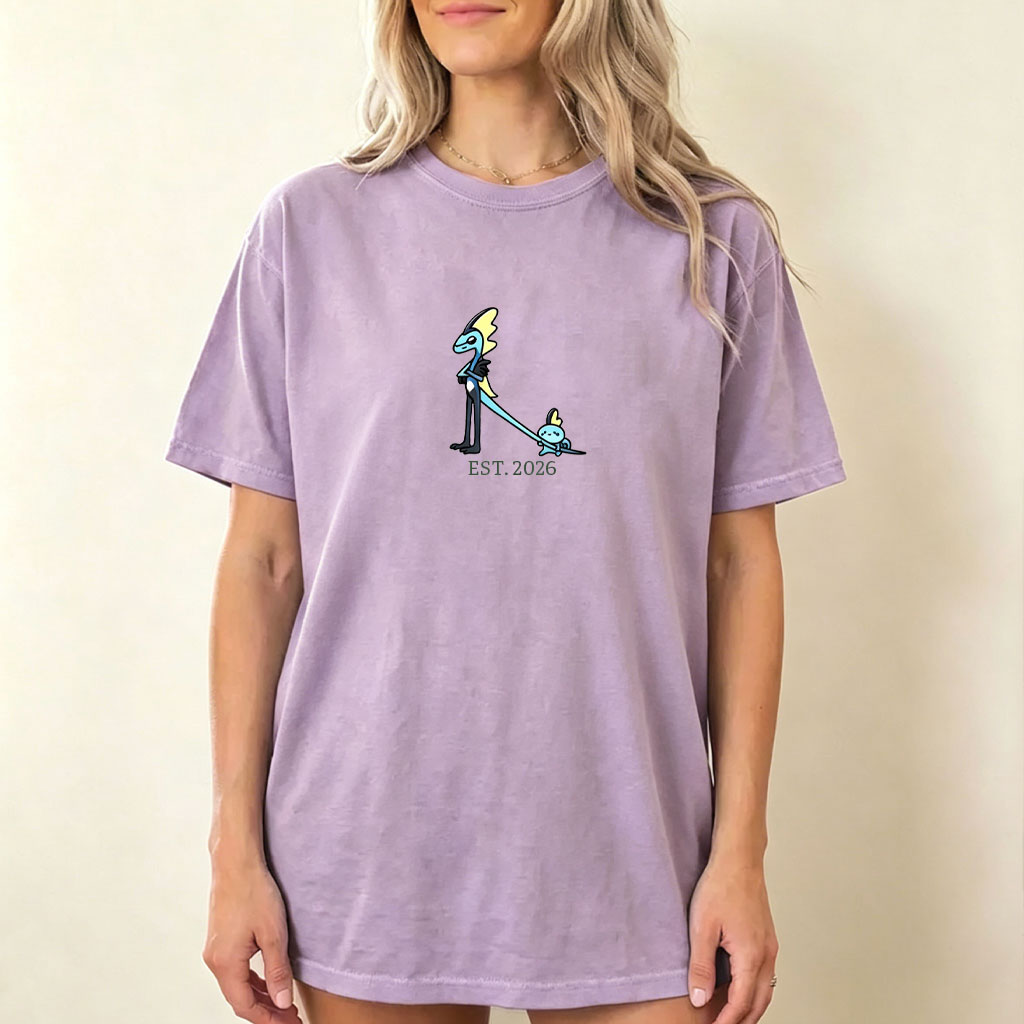 Cute Parent & Kid Veluza Vintage Washed T-Shirt