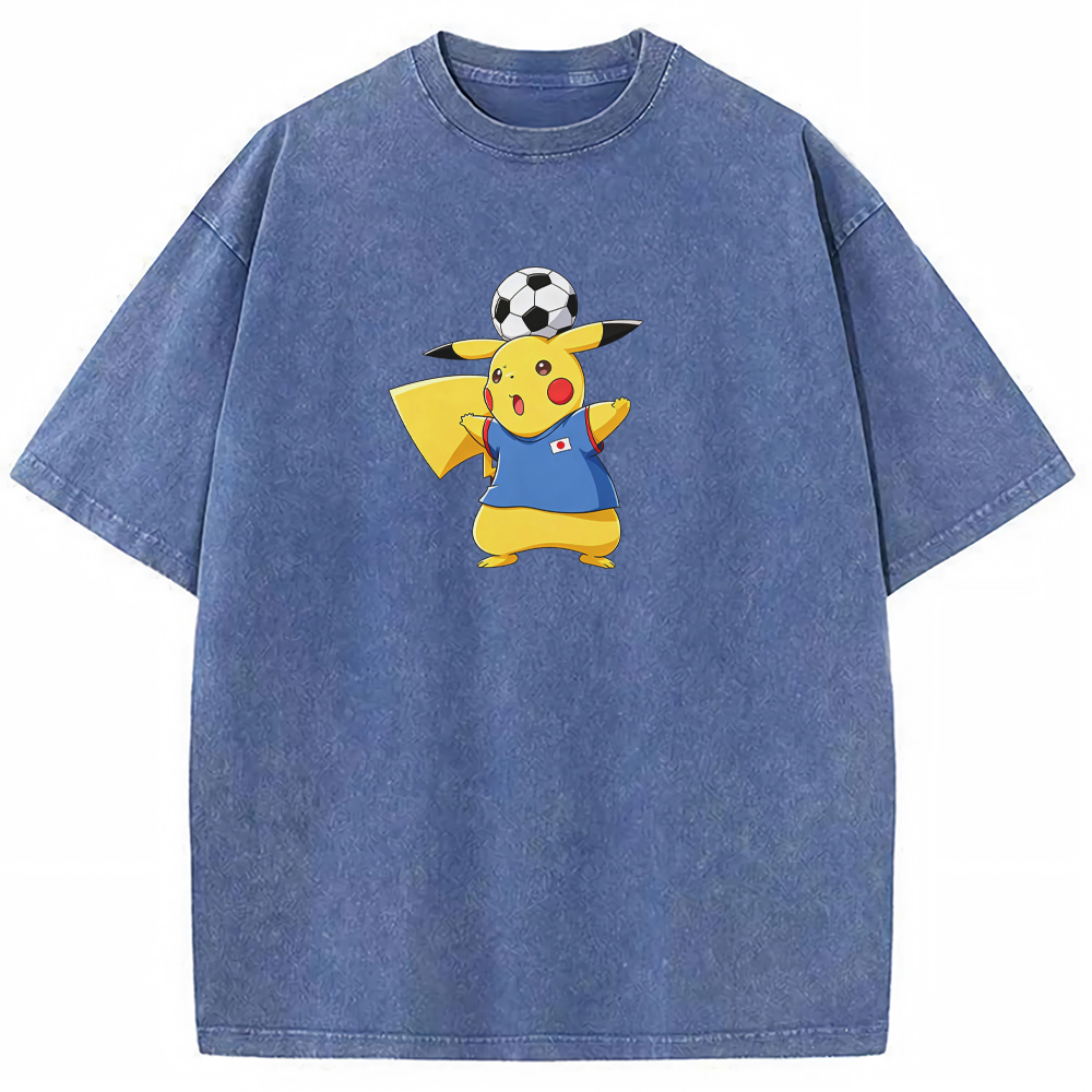 2026 World Cup Pokemon Japan Pikachu Graphic Tee