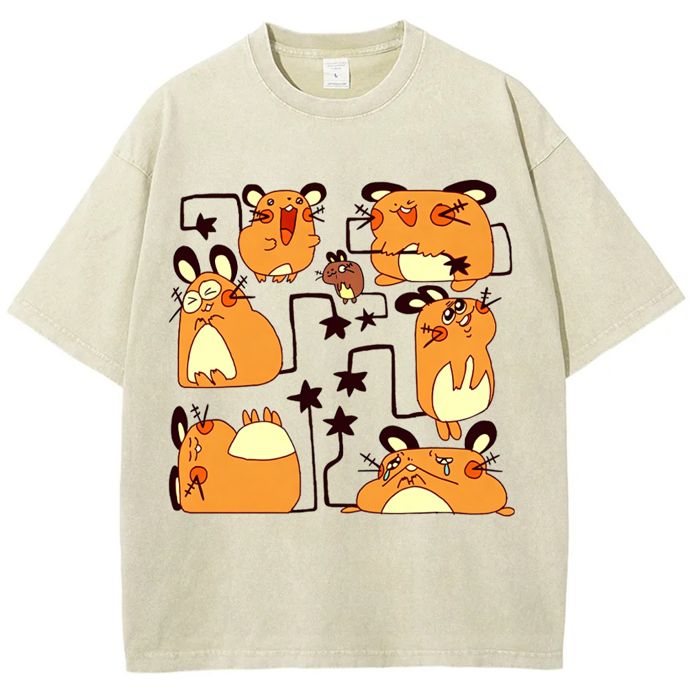 Expression Dedenne Cartoon Tee | Pokemon Anime
