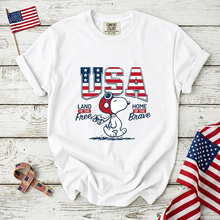 USA Land Of The Free T-Shirt