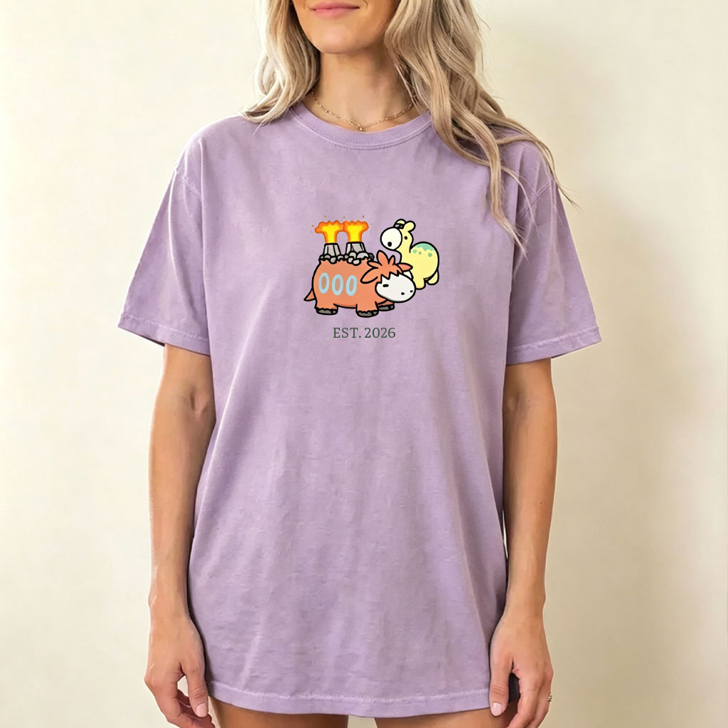 Cute Parent & Kid Camerupt Vintage Washed T-Shirt