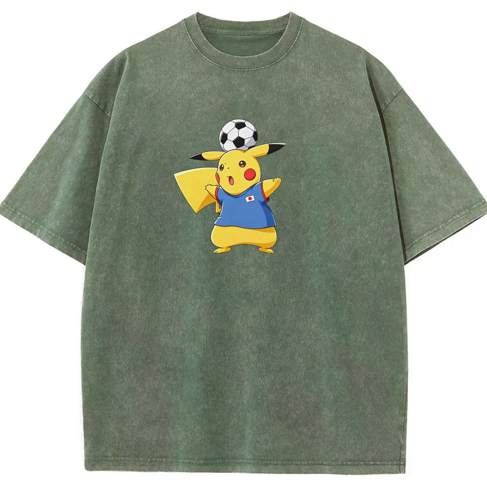 2026 World Cup Pokemon Japan Pikachu Graphic Tee