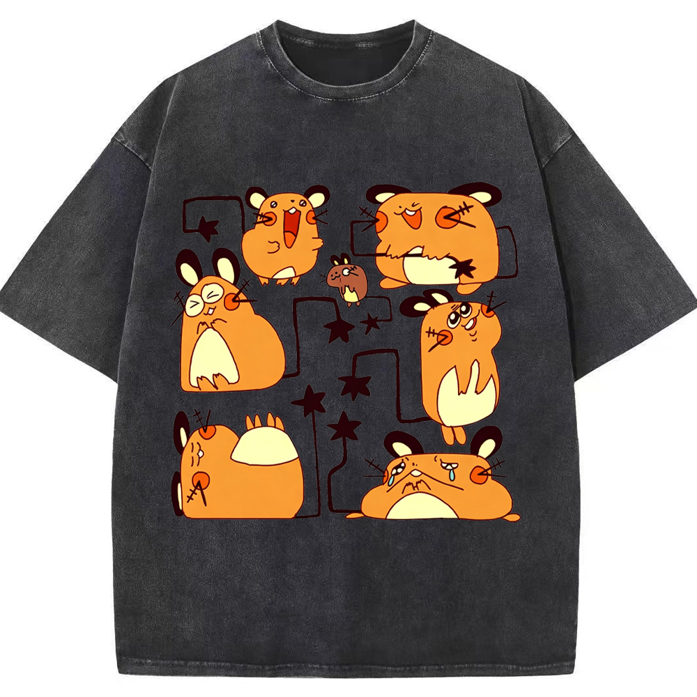Expression Dedenne Cartoon Tee | Pokemon Anime