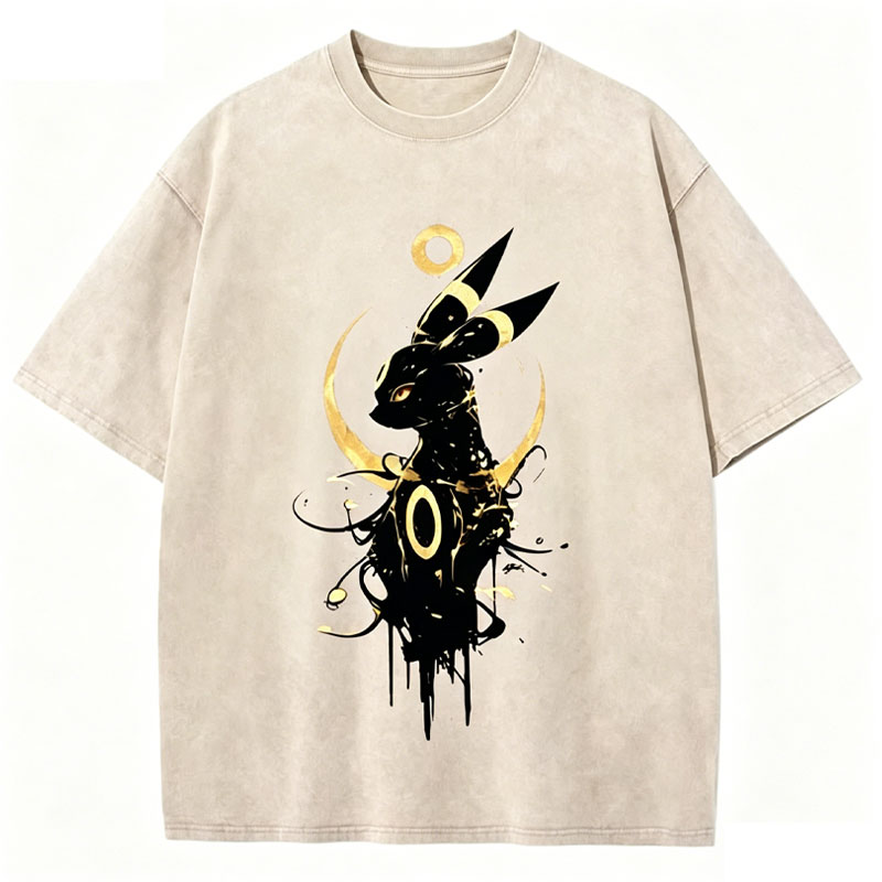 Umbreon Unisex Vintage Washed Tee
