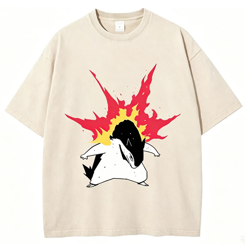 Pokémon Typhlosion Unisex Vintage Washed Tee