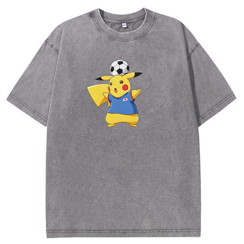 2026 World Cup Pokemon Japan Pikachu Graphic Tee