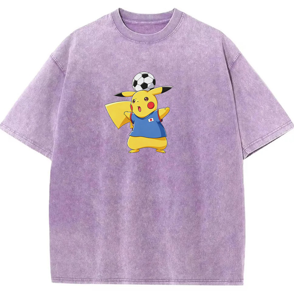 2026 World Cup Pokemon Japan Pikachu Graphic Tee