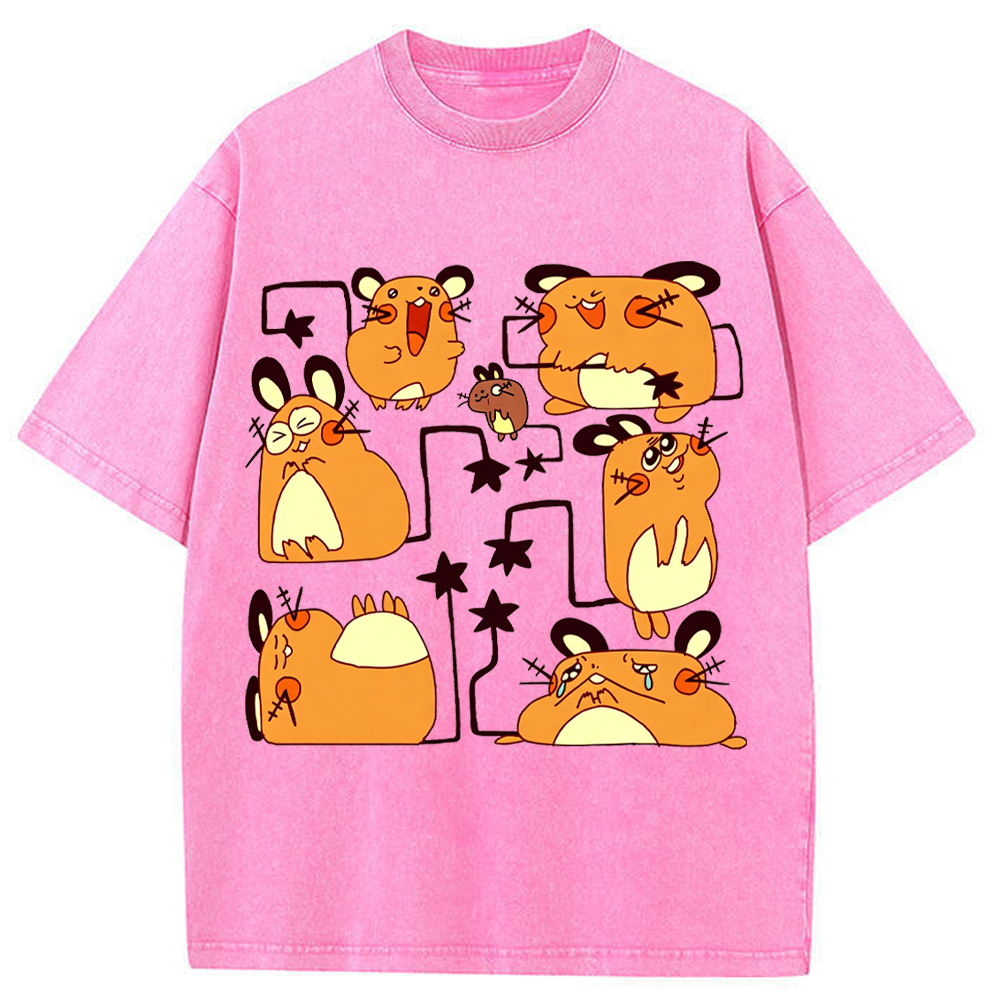 Expression Dedenne Cartoon Tee | Pokemon Anime