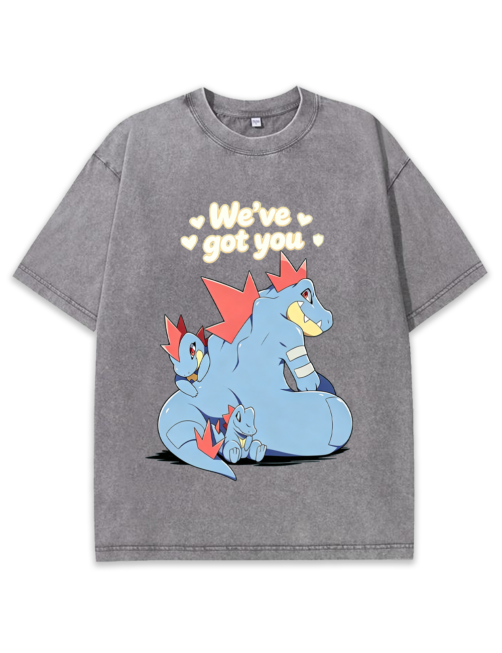 Parent & Kid Feraligatr Family Protect Vintage Washed T-Shirt