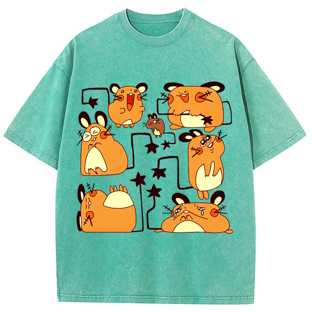 Expression Dedenne Cartoon Tee | Pokemon Anime