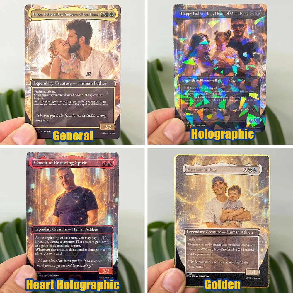 Custom Anime Dad MTG Magic TCG Card For Magic Dad