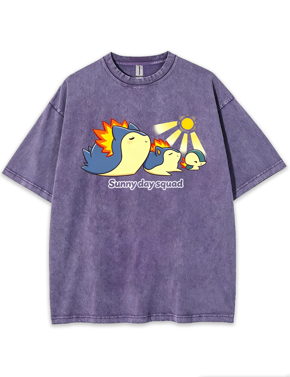 Parent & Kid Typhlosion Sunny Day Squad Vintage Washed T-Shirt