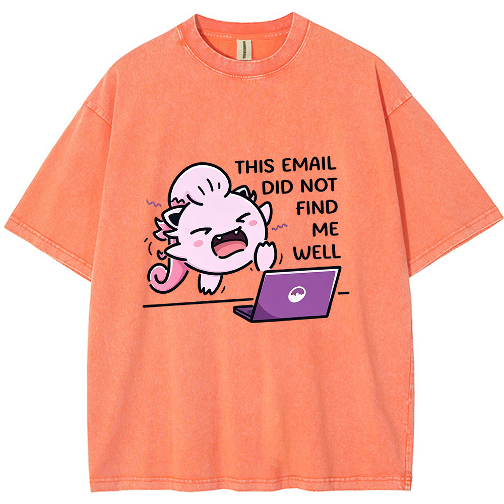 Vintage Washed Jigglypuff T-Shirt, Funny Work Meme Pokemon Tee