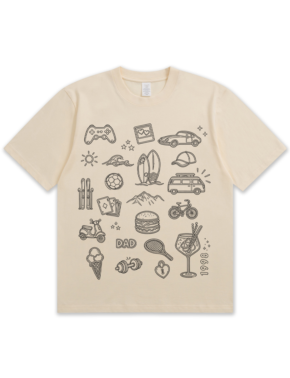This Is Me Personality Doodle Shirt, Favourite Things