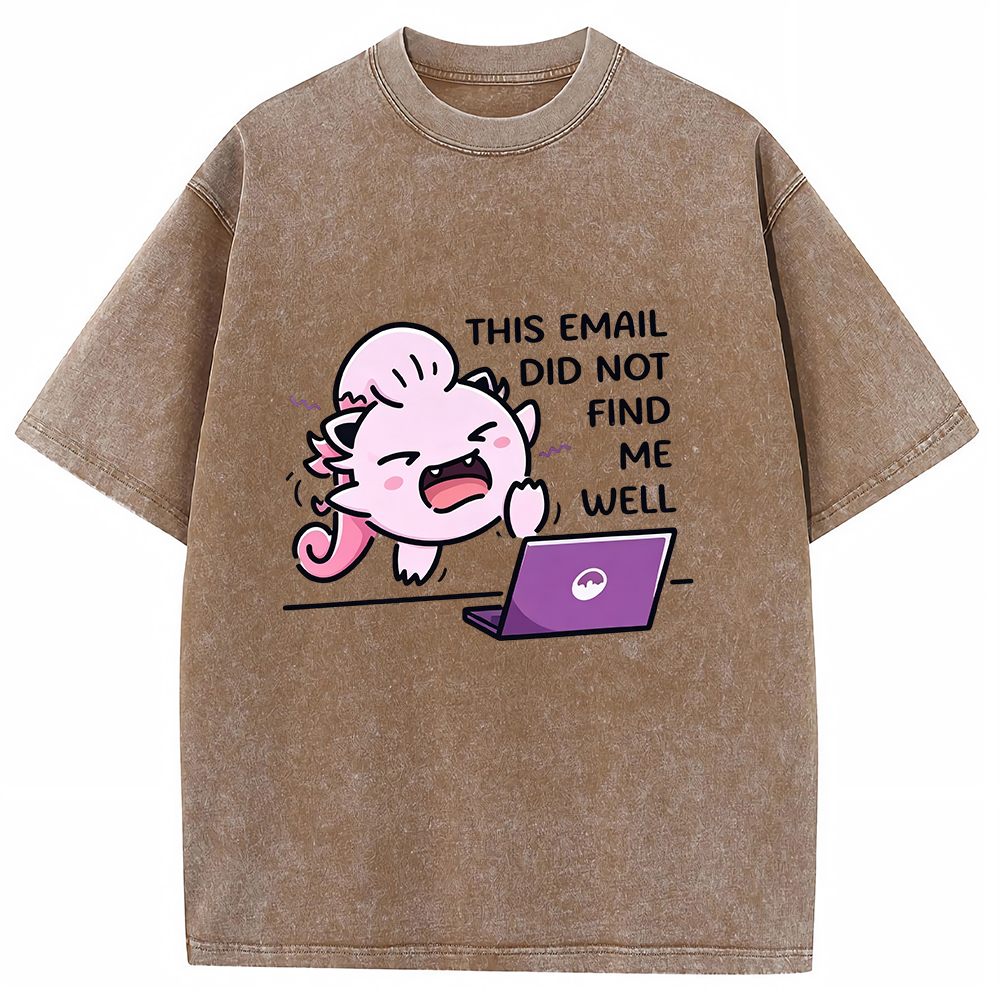 Vintage Washed Jigglypuff T-Shirt, Funny Work Meme Pokemon Tee
