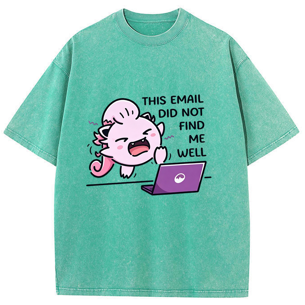 Vintage Washed Jigglypuff T-Shirt, Funny Work Meme Pokemon Tee