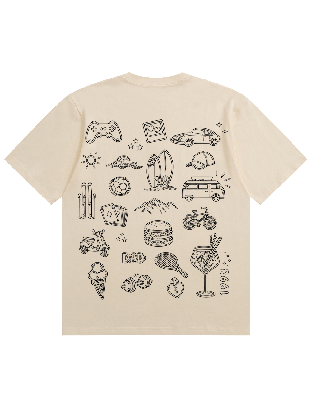 This Is Me Personality Doodle Shirt, Favourite Things
