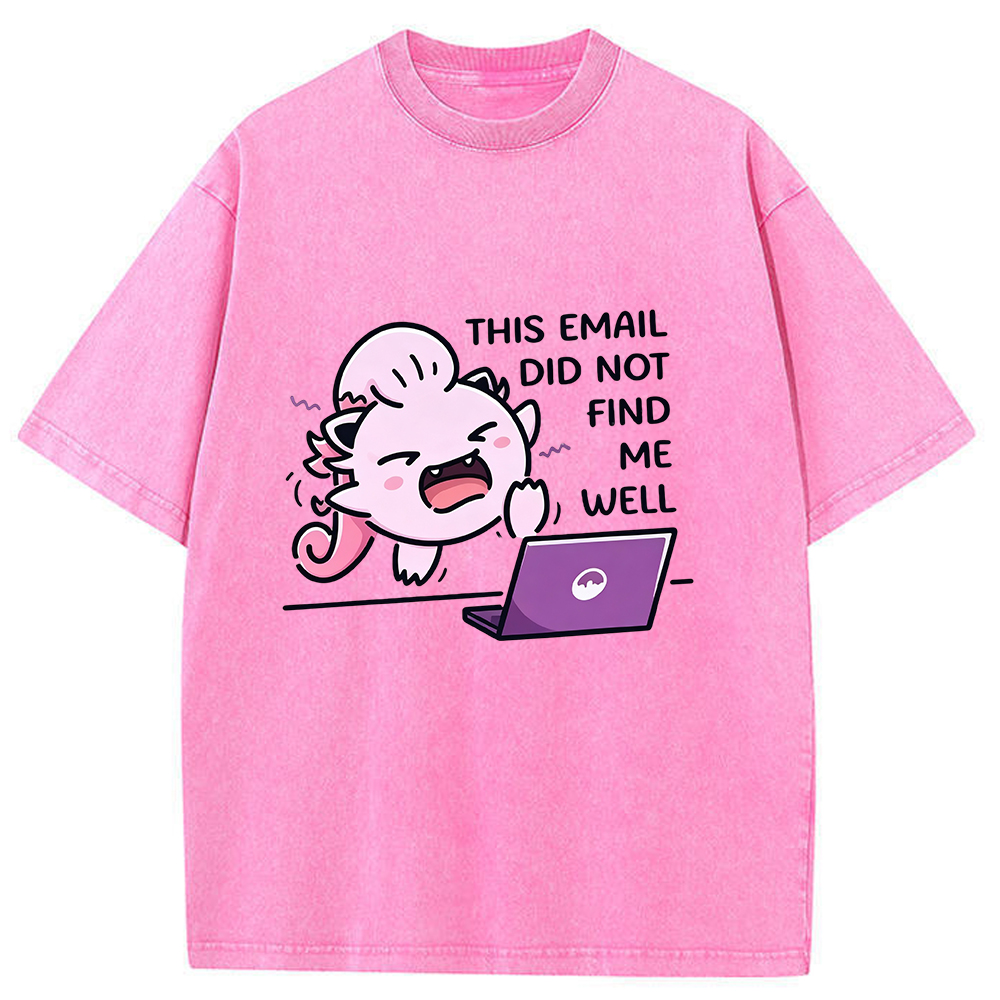 Vintage Washed Jigglypuff T-Shirt, Funny Work Meme Pokemon Tee