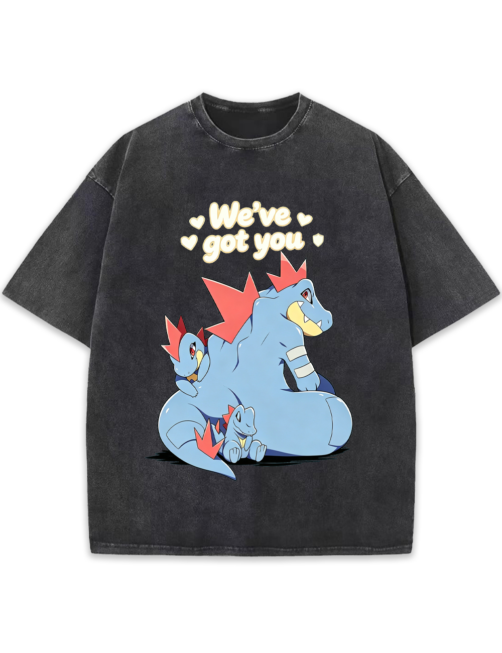 Parent & Kid Feraligatr Family Protect Vintage Washed T-Shirt