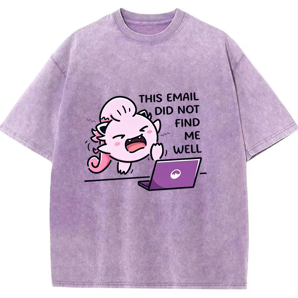 Vintage Washed Jigglypuff T-Shirt, Funny Work Meme Pokemon Tee