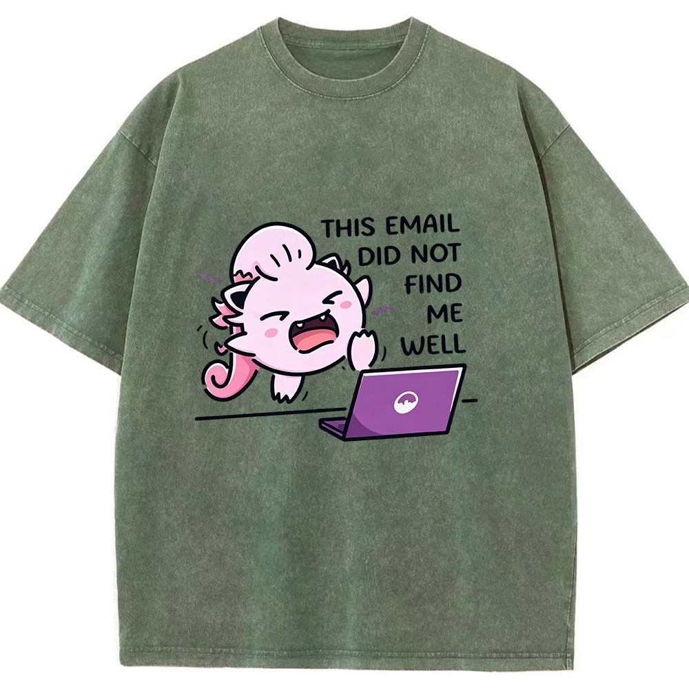 Vintage Washed Jigglypuff T-Shirt, Funny Work Meme Pokemon Tee