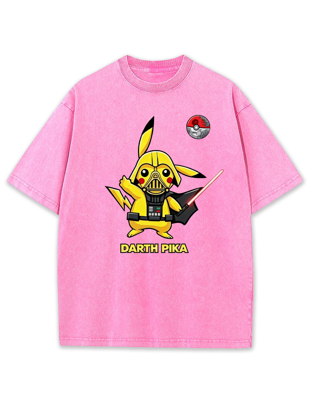 Darth Pika Star Wars Cartoon Tee | Pokemon Anime