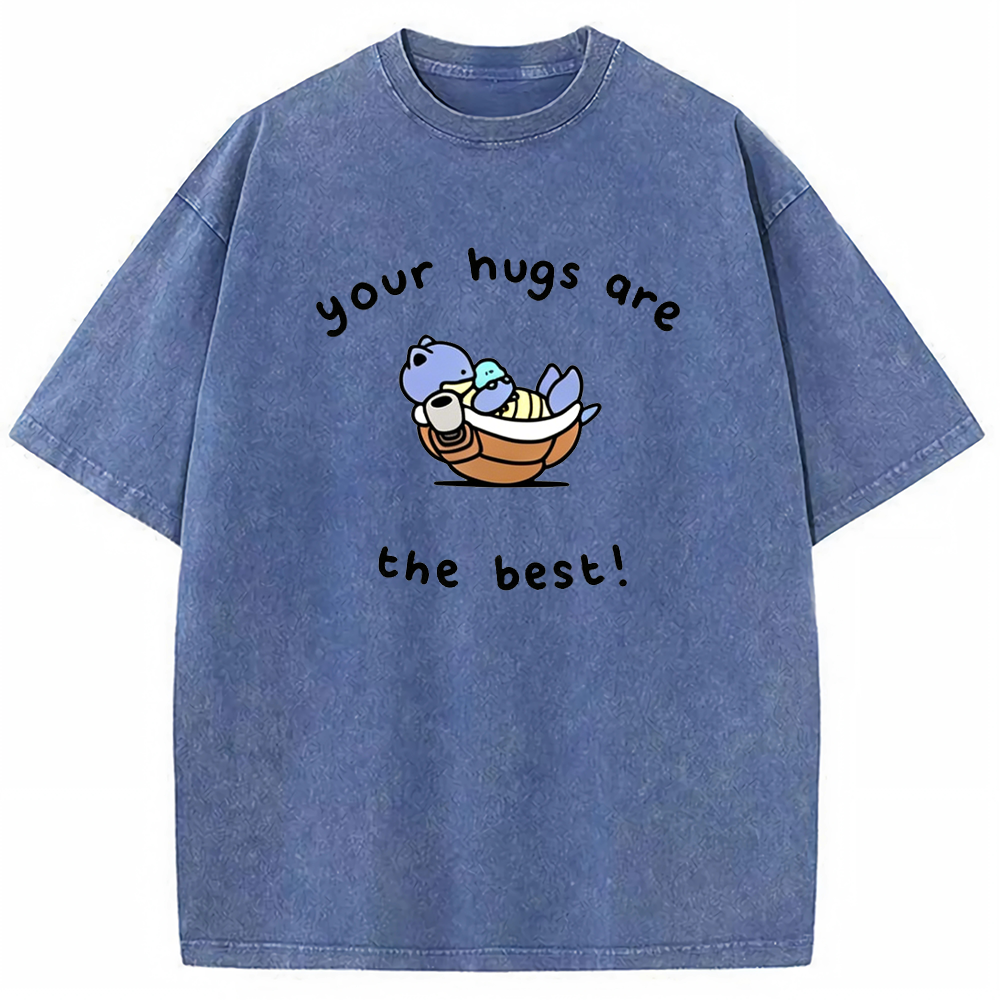 Best Hugs Love Quote Vintage Washed T-Shirt | Pokemon Anime