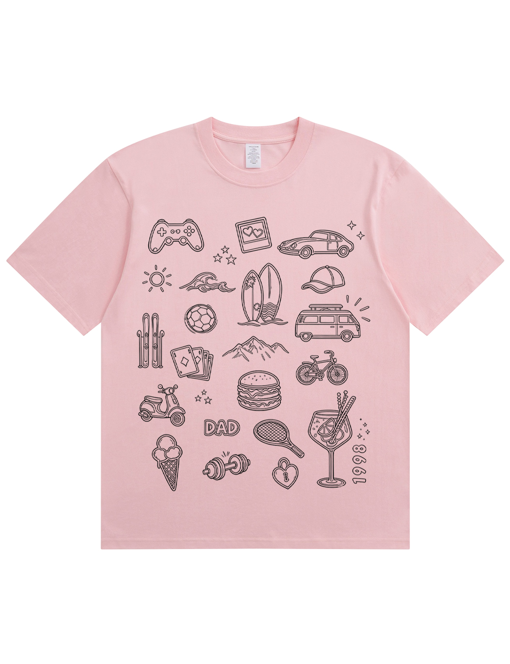This Is Me Personality Doodle Shirt, Favourite Things