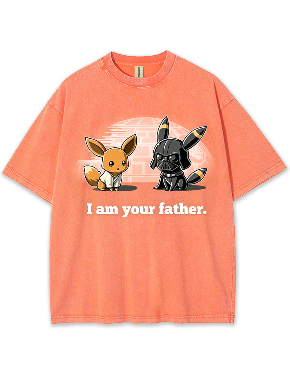 Star Wars Eevee Duo Cartoon Tee | Pokemon Anime