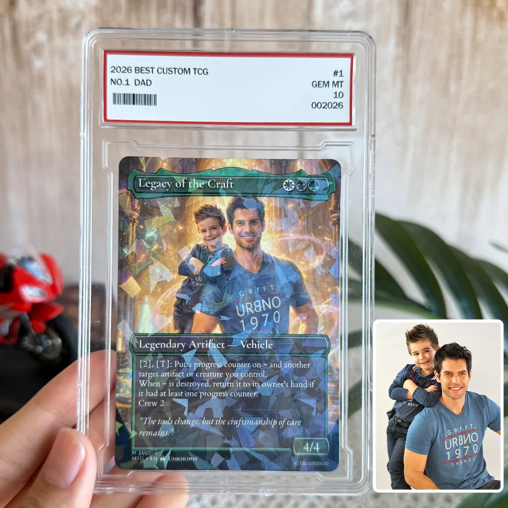 Custom Anime Dad MTG Magic TCG Card For Magic Dad